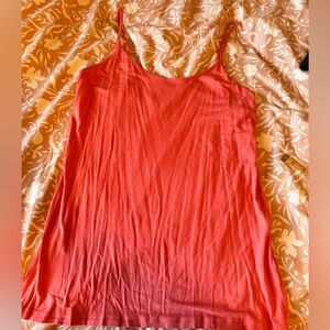 Kirkland Signature XL Salmon Scoop neck tank top